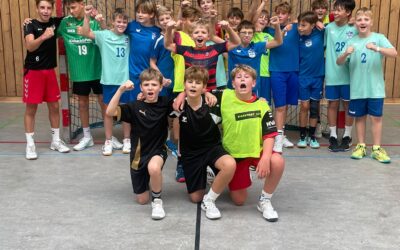 Gemeinsames Handballtraining zum Ferienabschluss