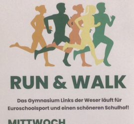 run & walk – Sponsorenlauf am Mittwoch 02.10.24