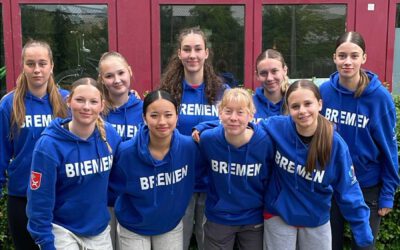 Basketballerinnen in Berlin bei JftO