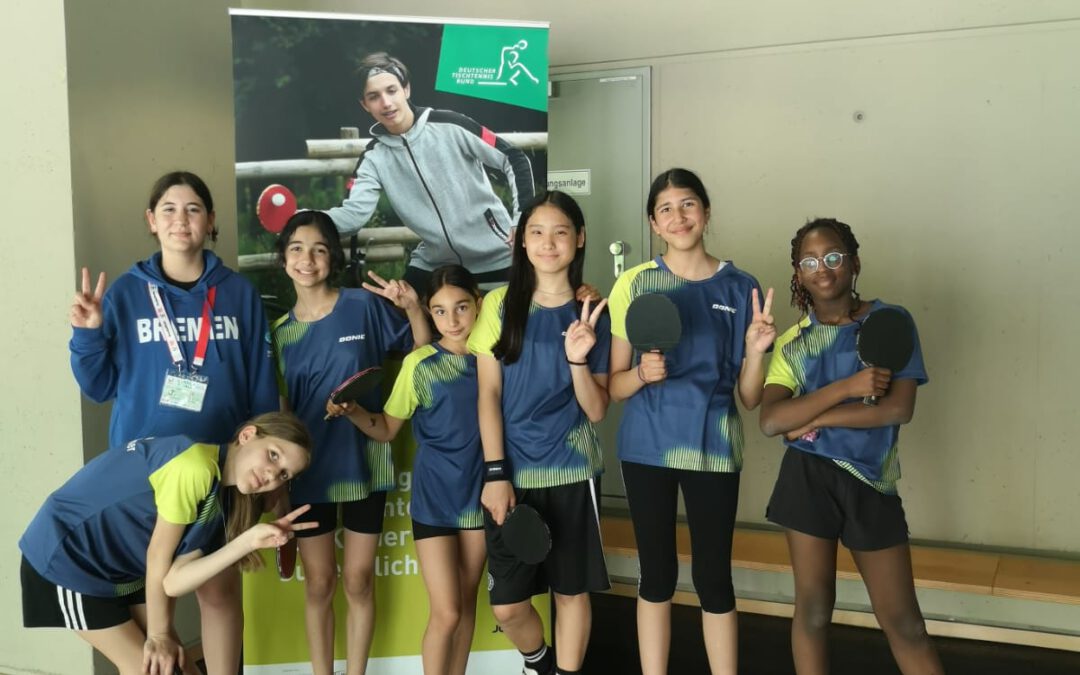 Tischtennisteam bei JftO in Berlin