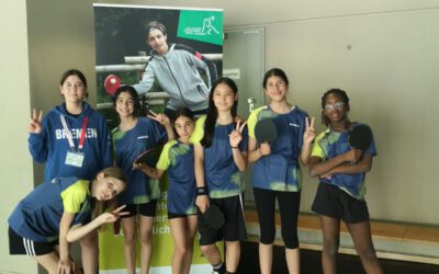 Tischtennisteam bei JftO in Berlin