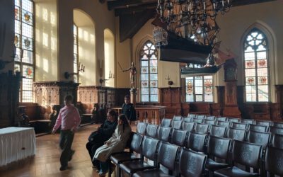 WP1-Kurs des Gymnasiums Links der Weser im Bremer Rathaus